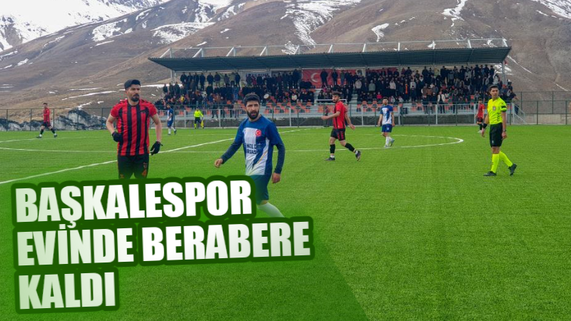 Van Amatör 1. Lig'de Başkalespor, Van Büyükşehirspor ile 1-1 beraber