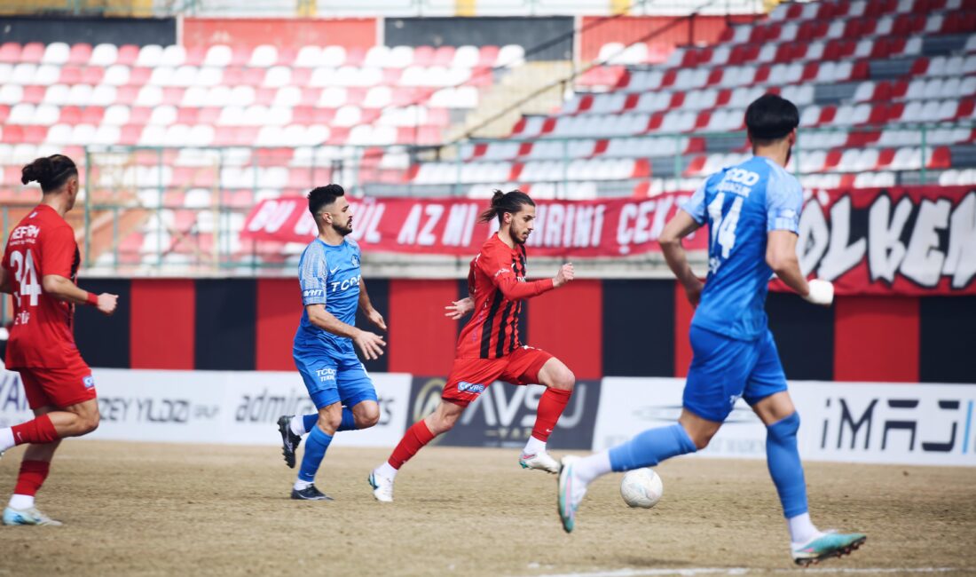 Temsilcimiz Vanspor, seyircisinden yoksun çıktığı maçta, Ankara Demirspor ile 1-1