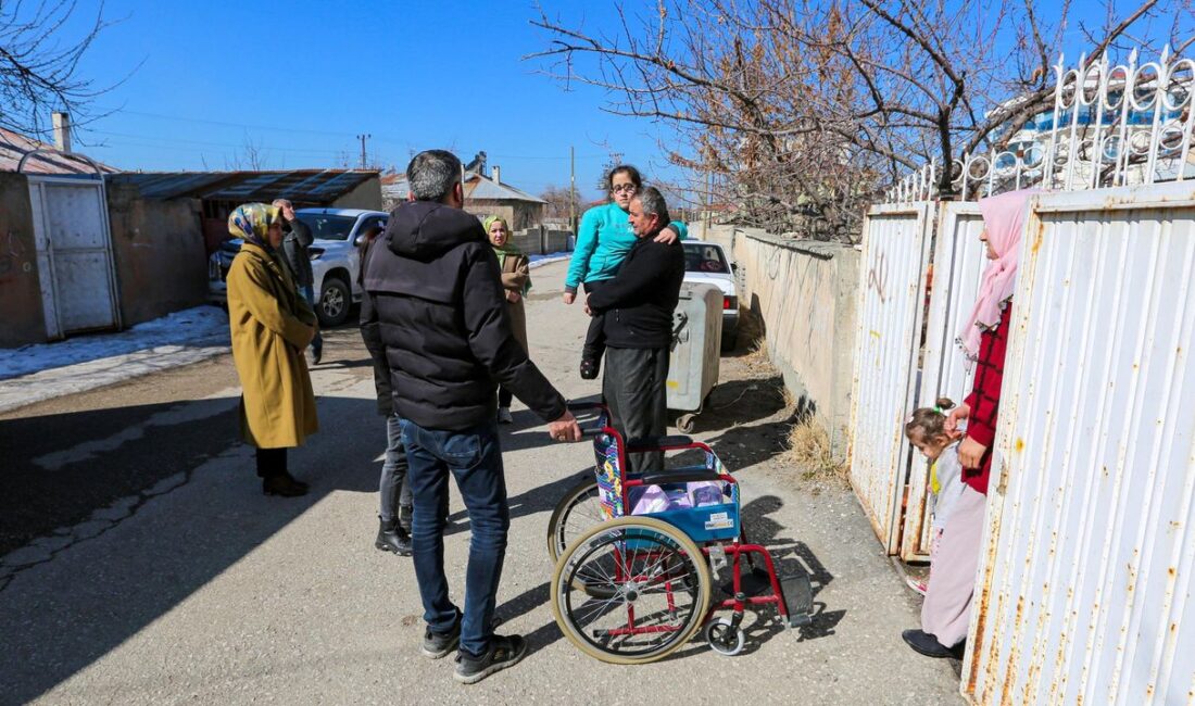 Van Büyükşehir Belediyesi, sosyal yardım çalışmaları kapsamında ihtiyaç sahibi engelli