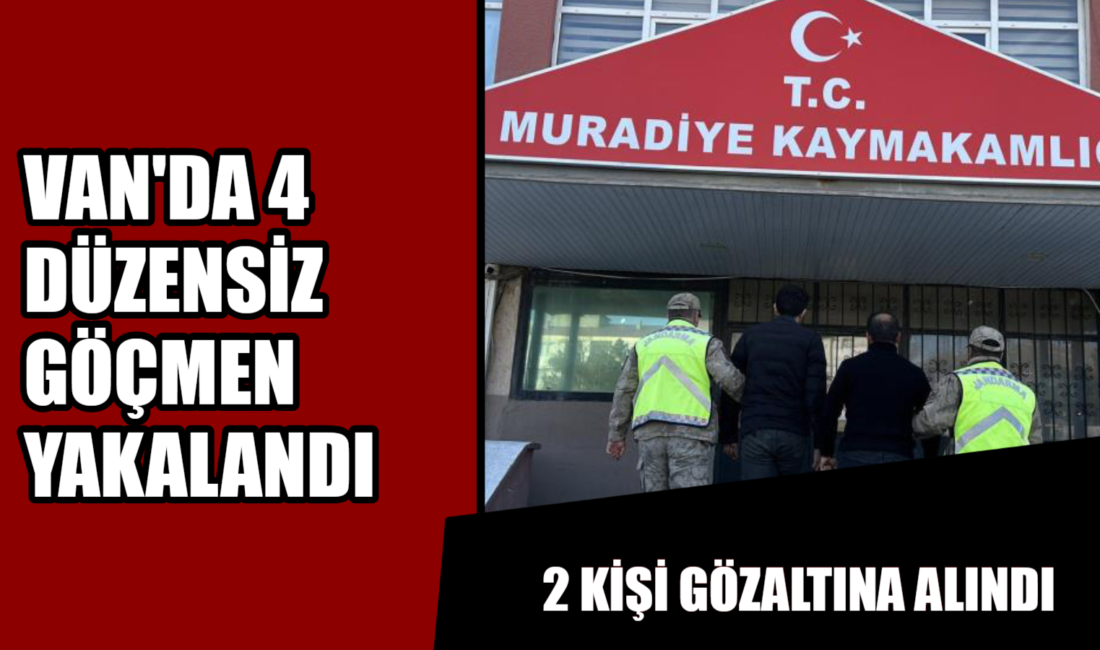 Van’ın Muradiye ilçesinde jandarma ekipleri tarafından bir otomobilde yapılan aramada