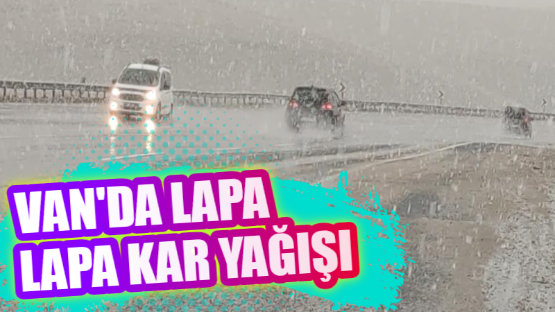Van'da çetin geçen kış mevsiminden sonra vatandaşlar baharı beklerken, Nisan