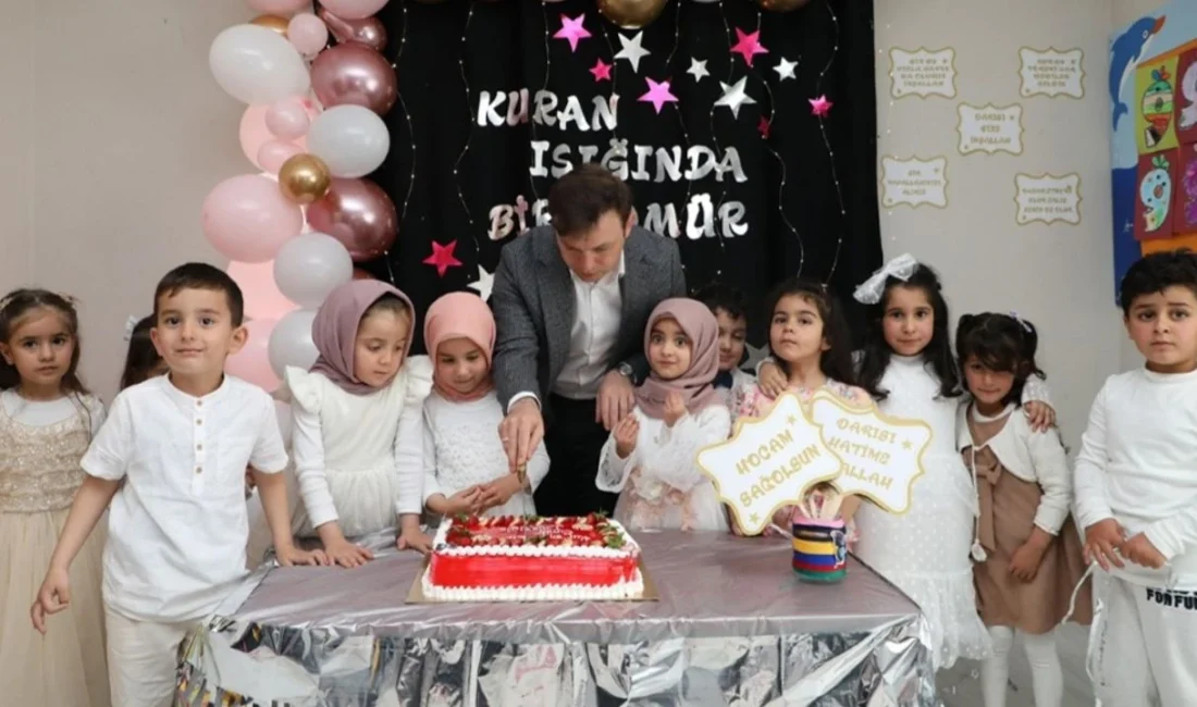 Van’ın Başkale İlçesi’nde 4-6 yaş arasındaki çocuklar için düzenlenen Kur’an