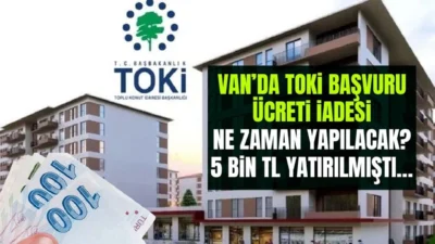 Van’da 500 bin sosyal konut projesi kapsamında yapılacak 6 bin