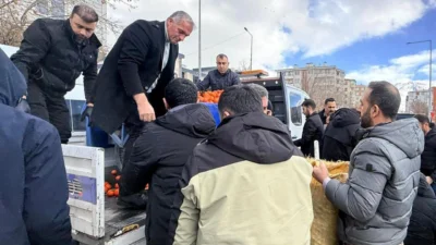 Van Büyükşehir Belediyesi Zabıta Dairesi Başkanlığı ekipleri, kent merkezinde kamuya