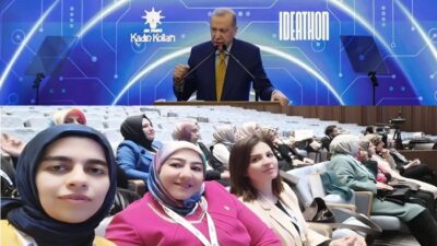 Ak Parti Genel Merkezi’nde, Kadın Kolları Başkanlığı tarafından ilk kez