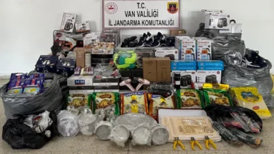 Van’da jandarma ekipleri tarafından düzenlenen operasyonda piyasa değeri 3 milyon