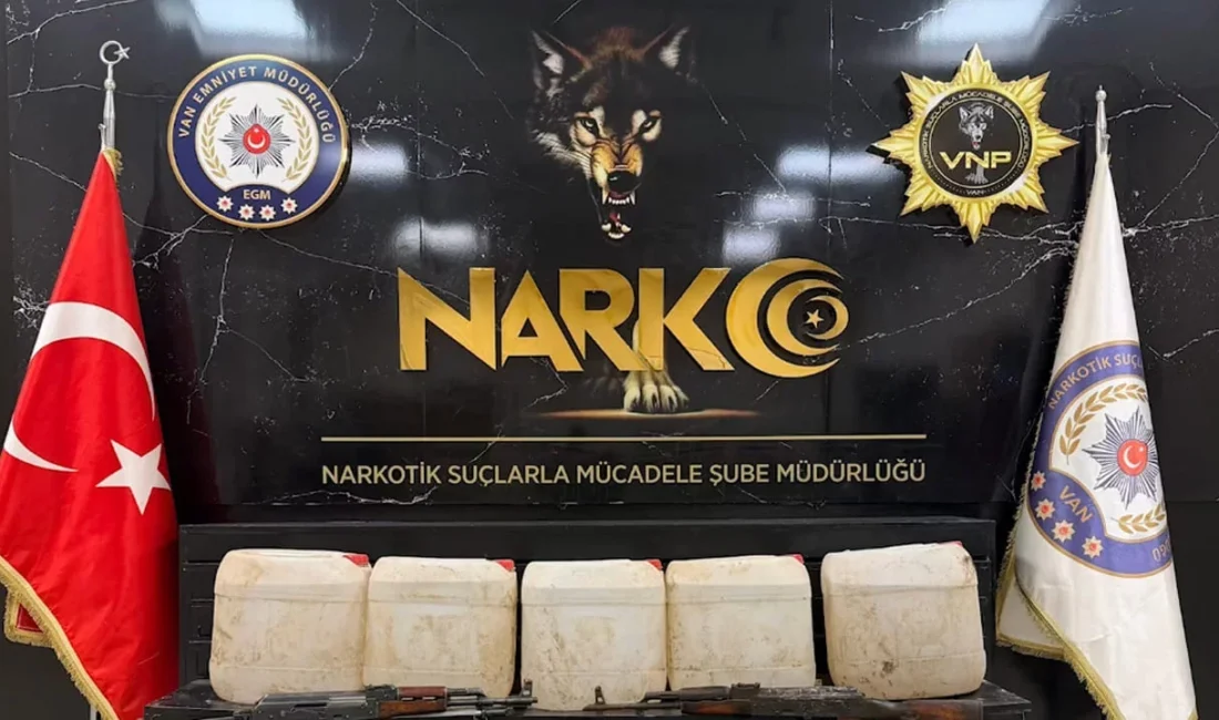 Van İl Emniyet Müdürlüğü ekiplerince yürütülen çalışmalar kapsamında Başkale ilçesinde