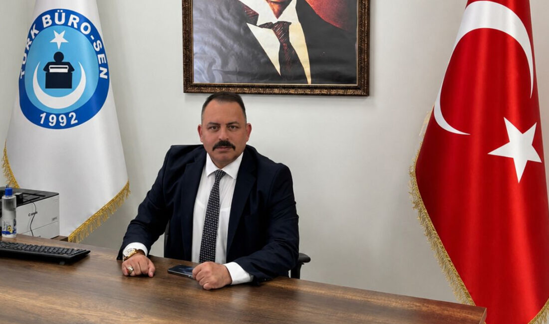 Türk Büro-Sen Van Şube Başkanı Ömer Özgüven, Sosyal Güvenlik Haftası