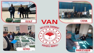 Van İl Tarım ve Orman Müdürlüğü tarafından, Tarımsal Üretimin Planlaması