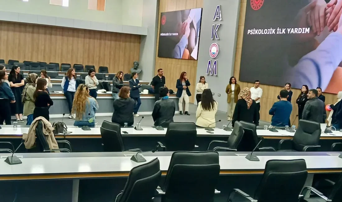 Van Büyükşehir Belediyesi personele yönelik iki gün süren “Psikolojik İlk