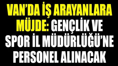 Gençlik ve Spor Bakanlığı tarafından yayımlanan 2026 yılı sözleşmeli personel