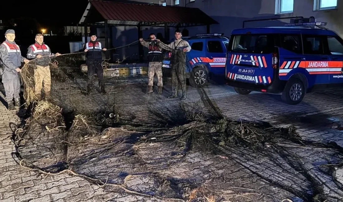 Van’ın Muradiye ilçesinde yasak dönemi olmasına rağmen 800 kilogram inci