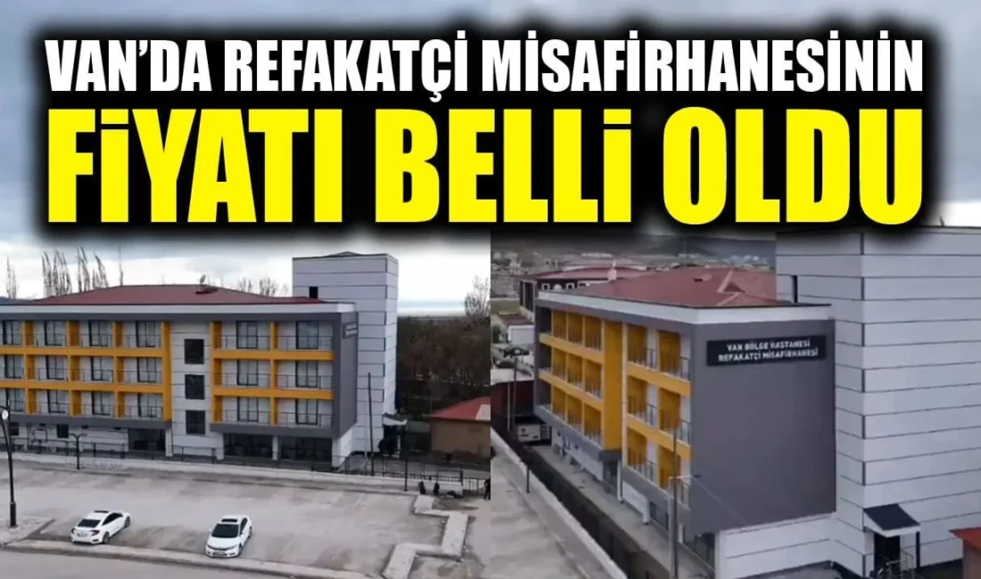 Van SBÜ Bölge Eğitim ve Araştırma Hastanesi yerleşkesinde yapımı tamamlanan
