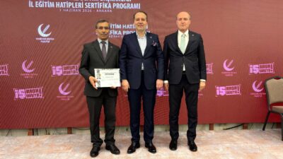 Yeniden Refah Partisi Edremit İlçe Başkanı Abdulrakip Filiz, partisinin Ankara’da