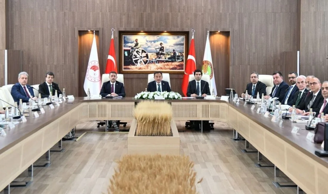 Ankara'da Tarım İşletmeleri Genel Müdürlüğünde düzenlenen toplantıda konuşan Milletvekili Kayhan