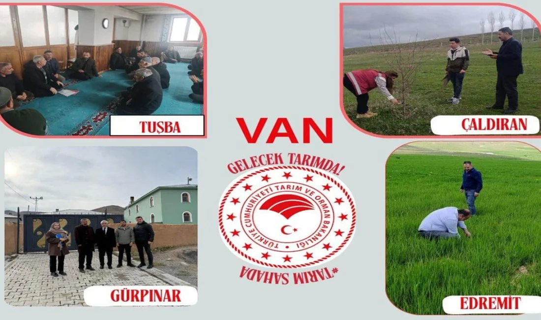 Van İl Tarım ve Orman Müdürlüğü tarafından, Tarımsal Üretimin Planlaması