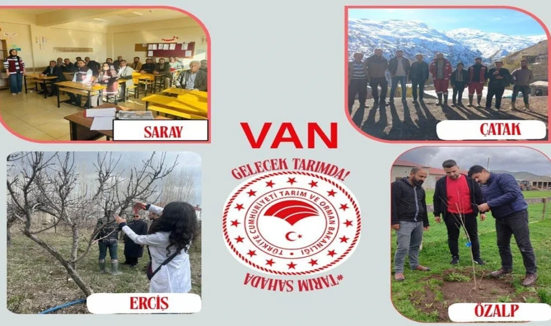 Van İl Tarım ve Orman Müdürlüğü tarafından, Tarımsal Üretimin Planlaması