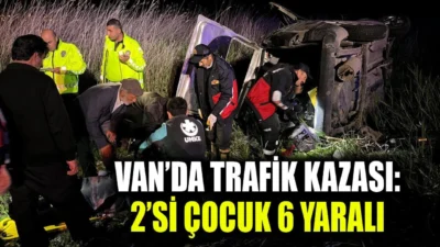 Van’ın Gevaş ilçesine bağlı Yuvaköy mevkiinde saat 01.22 sıralarında meydana