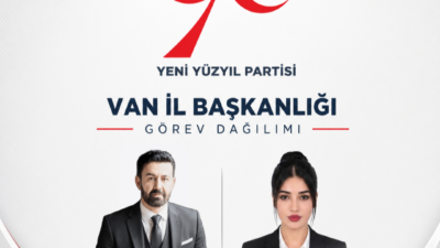 Yeni Yüzyıl Partisi Van İl Başkanlığı'nda teşkilatlanma çalışmaları kapsamında önemli