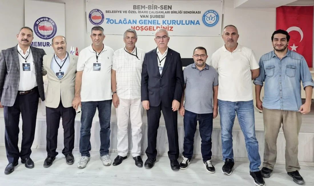 Belediye ve Özel İdare Çalışanları Birliği Sendikası’nın (Bem-Bir-Sen) gerçekleştirilen 7.