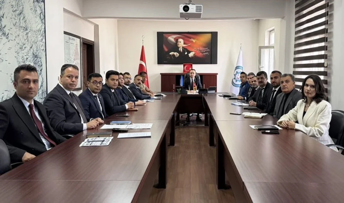 Van’ın Çaldıran ilçesinde, kamu hizmetlerinin etkinliğinin artırılması ve kurumlar arası