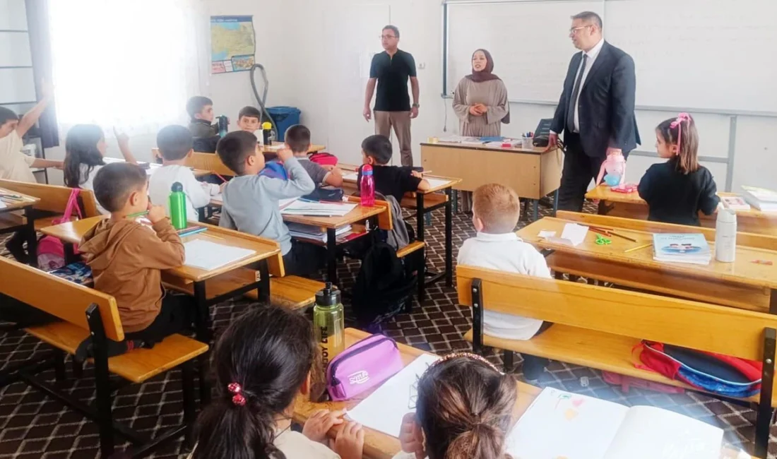 Van’ın Edremit ilçesinde eğitim öğretim faaliyetlerinin yerinde değerlendirilmesi amacıyla okul