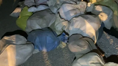 Van’da zehir tacirlerine yönelik düzenlenen operasyonda 413 kilo esrar ele