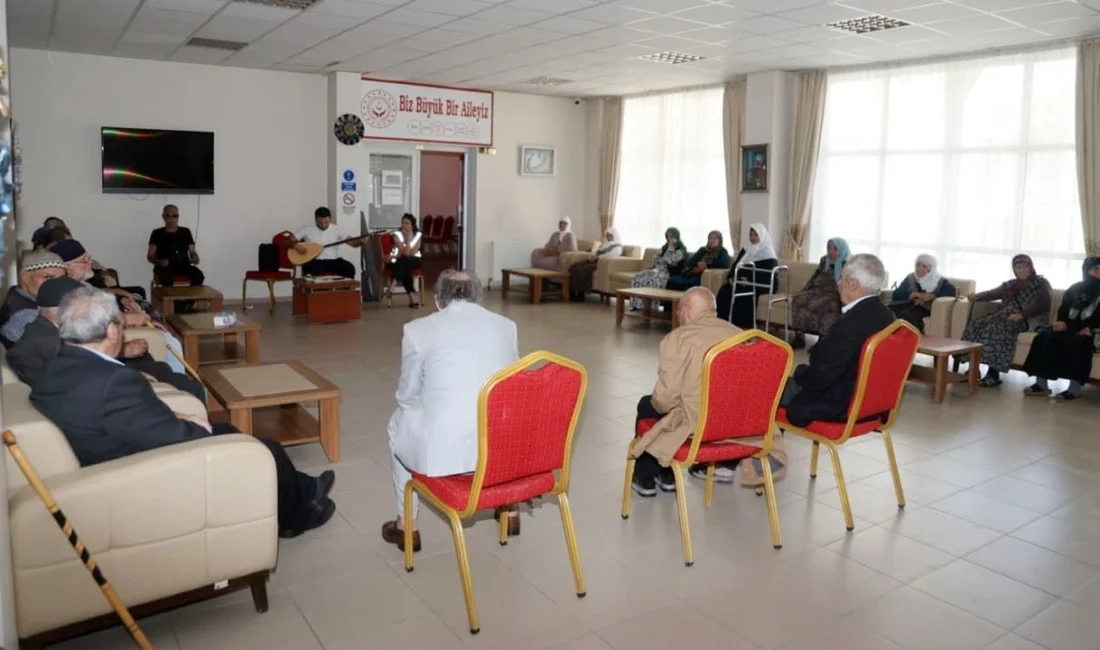 Van Büyükşehir Belediyesi, “Tecrübe-i Hayat” etkinliği kapsamında Edremit Huzurevi Yaşlı