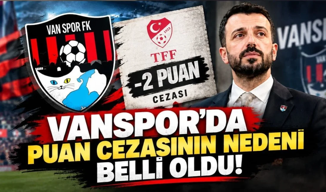Trendyol 1. Lig’de mücadele eden Vanspor Futbol Kulübü Başkanı Özgür