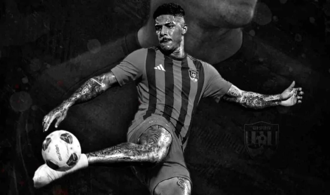 Trendyol 1. Lig ekiplerinden Vanspor’un kadrosuna kattığı Brezilyalı forvet Alvaro