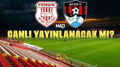 Trendyol 1. Lig’in 10. haftasında Vanspor Futbol Kulübü, deplasmanda Pendikspor