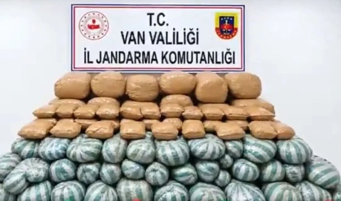 Van’da zehirli madde imalatı ve ticaretiyle mücadele kapsamında düzenlenen operasyonda