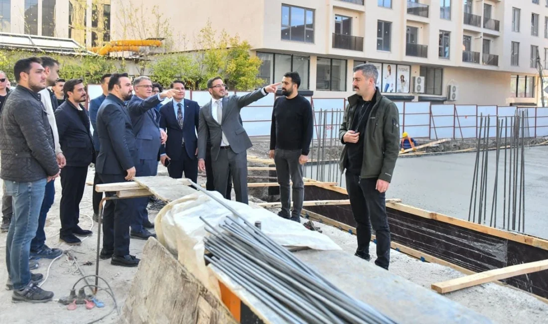 Van’da eski Mısır Çarşısı’nın bulunduğu alanda yapımı devam eden Arasta