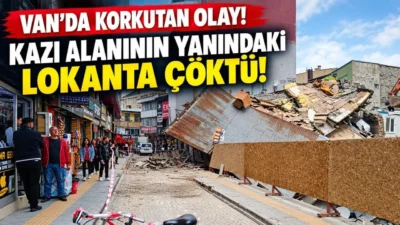 Van’ın İpekyolu ilçesinde, geçmiş yıllarda yıkılan Belediye İş Merkezi’nin bulunduğu