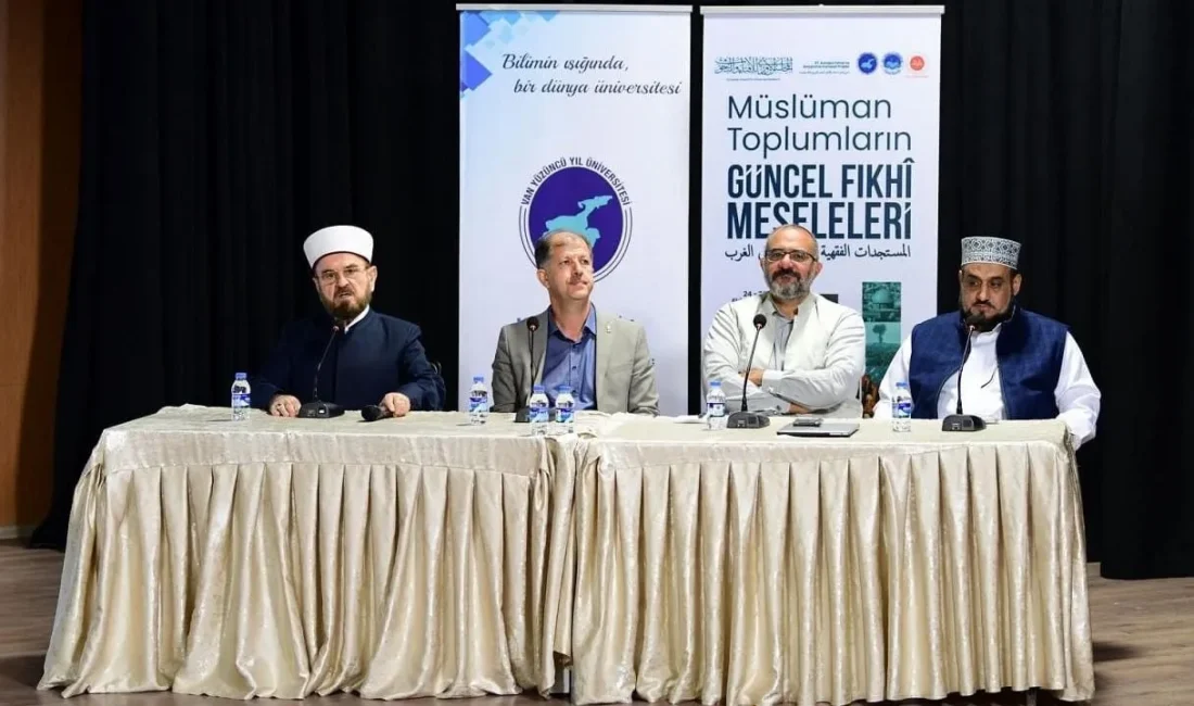 Van YYÜ’de Dünya Âlimler Birliği Başkanı ve Avrupa Fetva Meclisi